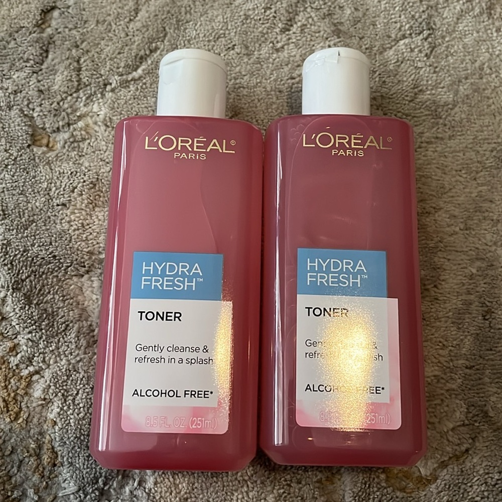 L'Oreal Hydra Fresh Toner - Pink Bottles
